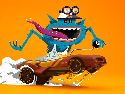 Leadin' The Way 2 andrew kolb hot wheels illustration kolbisneat mattel photography
