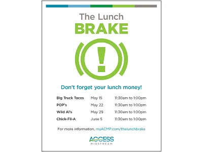 The Lunch Brake Poster poster