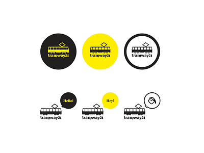 Tramway21 Logo Variations design logo web webdesign