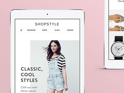 ShopStyle | Email design email fashion minimalism mobile shopping ui ux