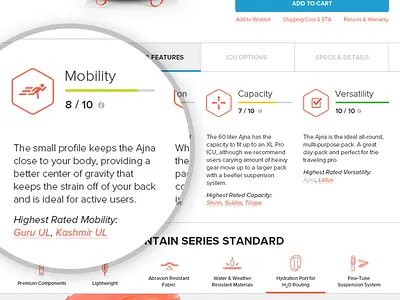 Product Page Stats community icon information product stat stats tabs ui ux web web design