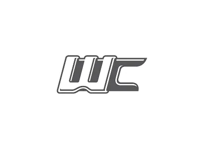 WC Mark 2 circuit letterform logo mark tech technology