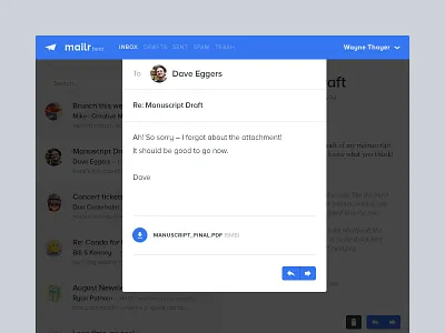 Compose Email app compose desktop email ui