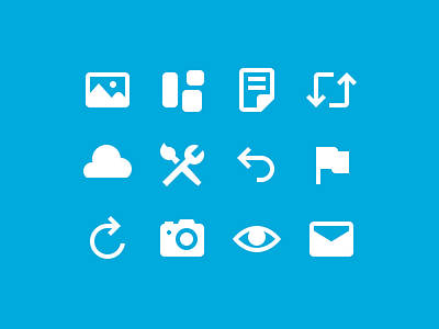 WordPress.com Icons camera cloud eye flag icon image mail page wordpress