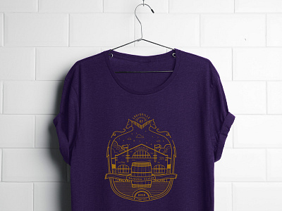 C'mon City! Tee illustration louisville city fc louisville kentucky soccer t shirt design usl