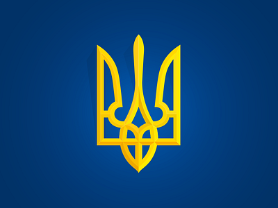 Coat Of Ukraine blue coat gold pray ua ukraine yellow