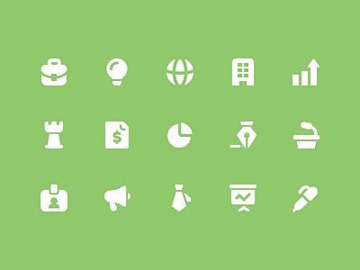 Pixi Icons - Business business icon set icons money pixi ui