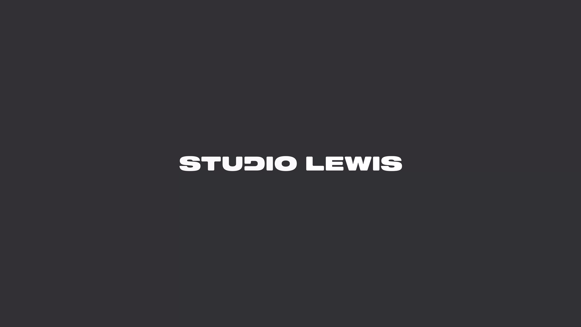 Studio Lewis — Logo animation 2d animation animated logo animation branding logo animation motion design motion graphics