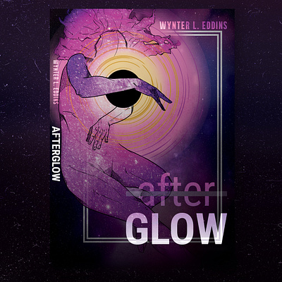 afterGLOW Book Cover book cover design graphic design illustration