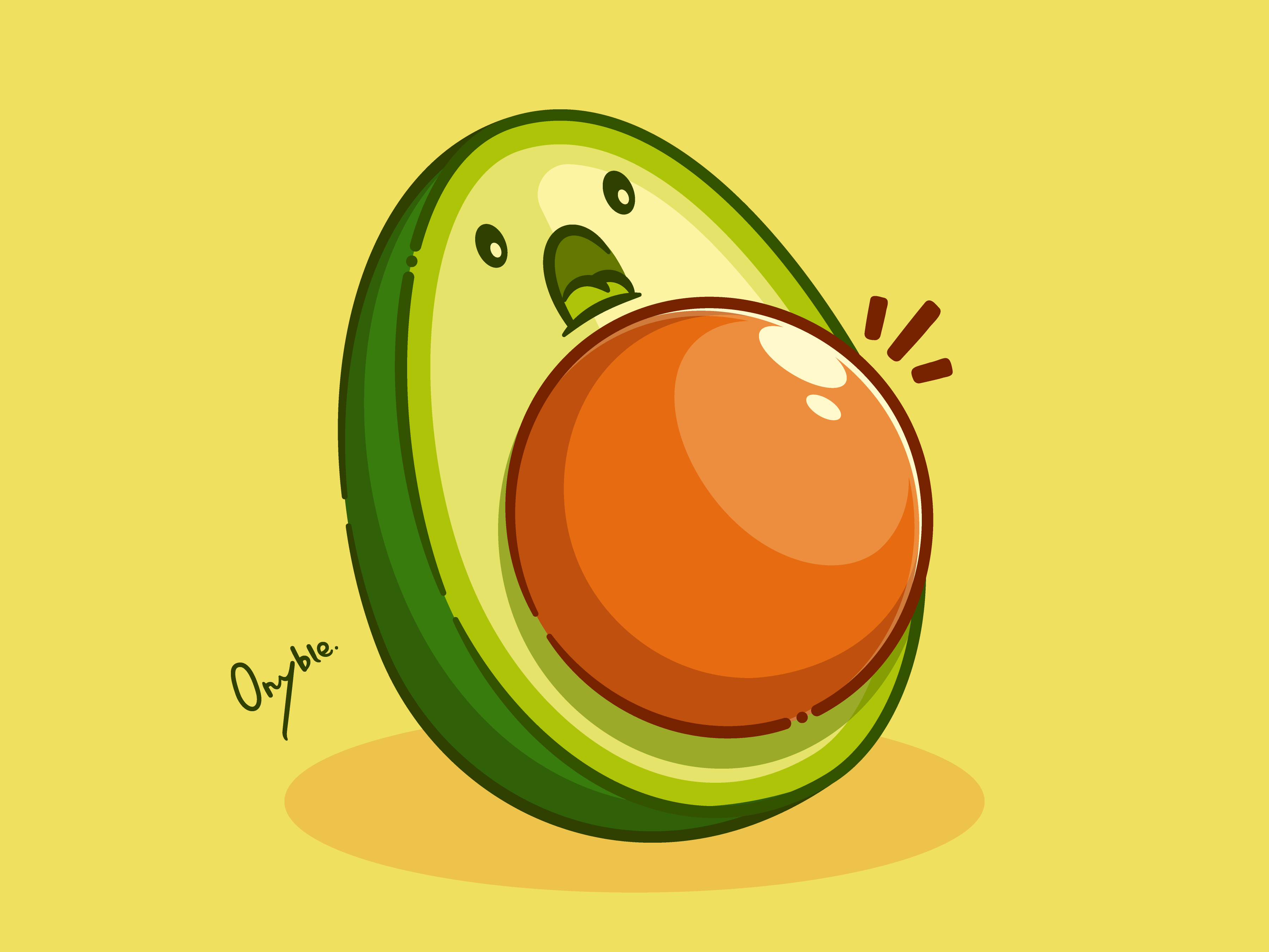 Example of I Will Draw Cute Fruit Illustration