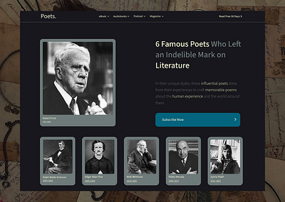 Poetry website Hero Section Design abstract poetry art bold text hierarchy creativelayout designinspiration herosectionui minimalist poetry design minimalistdesign moderntypography poem website poery hero section poet websie poetry websitte poetrydesign