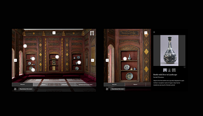 Museum Gallery Close up art design product design ui ux