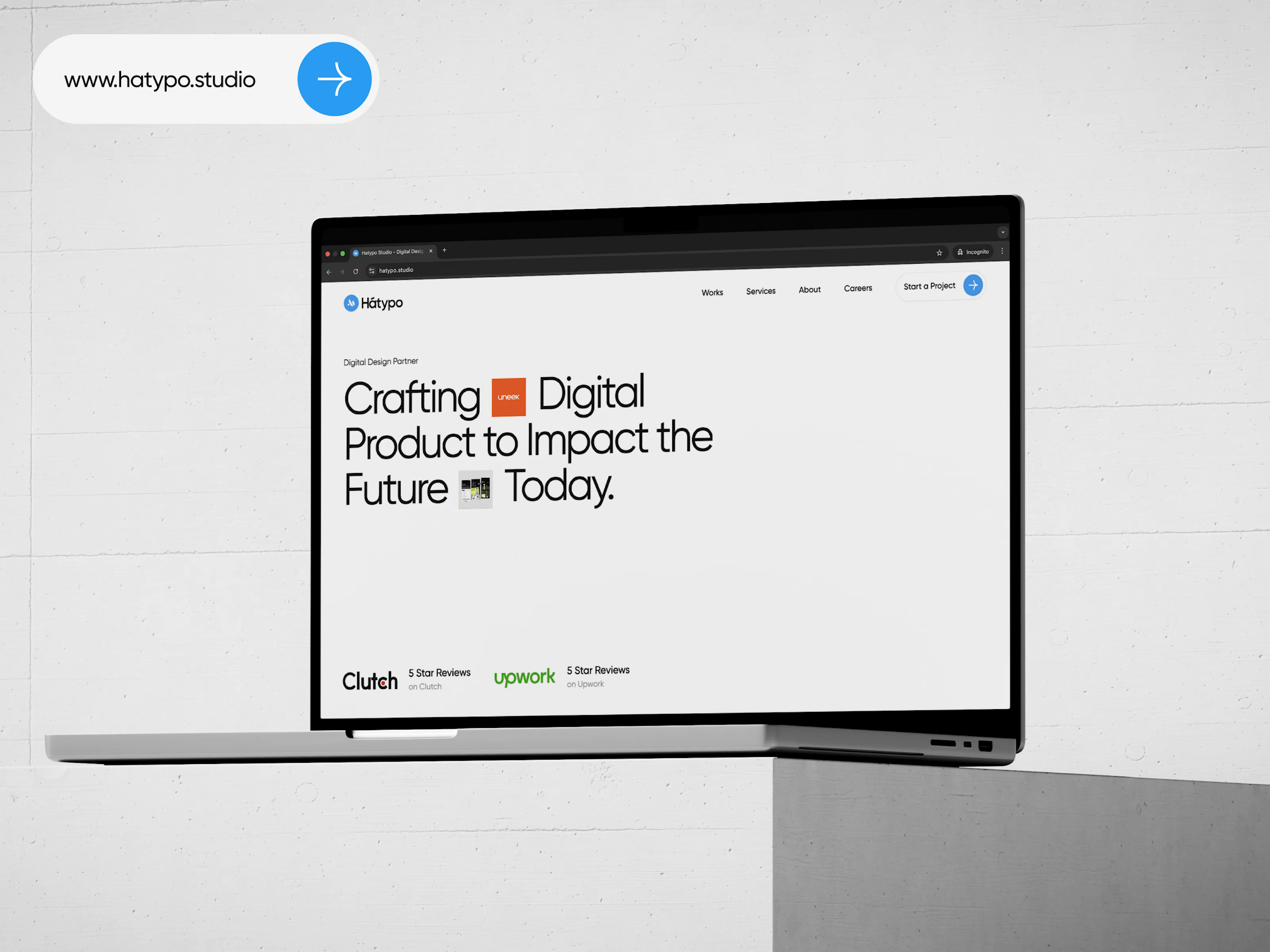 Example of Website Design & Development