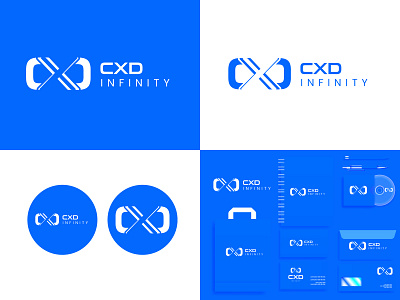 CXD Infinity logo design brand brand identity branding c c logo cx logo cxd cxd logo d d logo design graphic design illustration infinity logo logo logo design modern logo x x logo xd logo