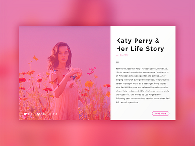Bio Card bio cards discovery event landing ui ux web web design white label