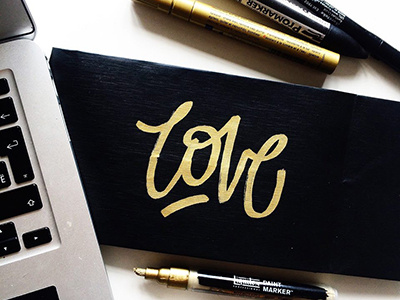 tag "love" art design font hand lettering logo logotype print type