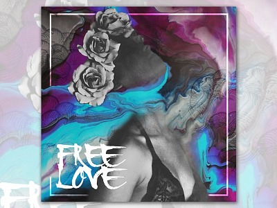 #freeloveartwork art design free freeloveartwork love marble marbling mod sun