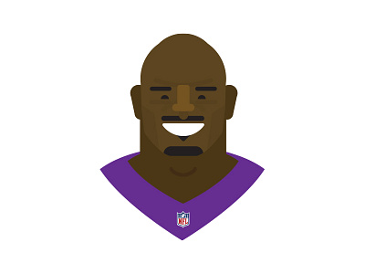 Adrian Peterson ap design illustration nfl widt