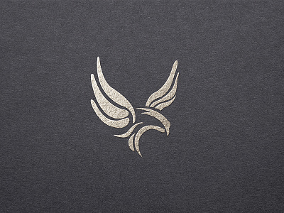 Terkaya Wealth Management Branding bird brand falcon foil gold logo logotype management terkaya wealth