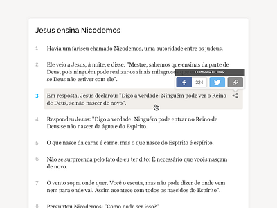 Sharing verses bible clean design quote share ui ux website