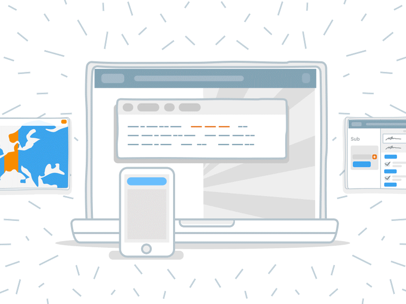 35 images of Mailboy features art email features flat gif illustration image mailboy post