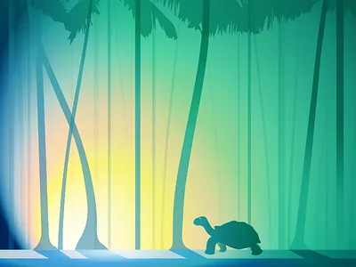 Adventure Island ai illustrator illy island rebound