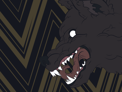 Wolf adobe adobeillustrator design flat illo illustration illustrator sketch vector wolf