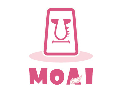 Moai ☆ logo logo