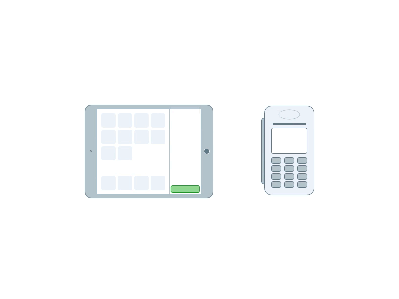 SVG Payment Sync illustration of payments point pos sale svg sync