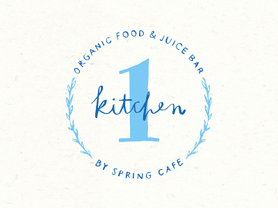 1 Kitchen design identity illustration lettering logo