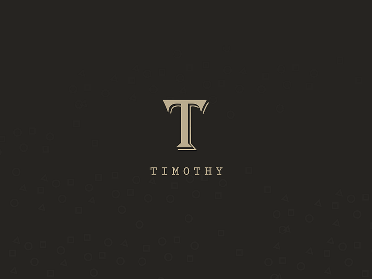 Timothy logo by Prakhar Neel Sharma on Dribbble