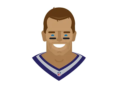 Tom Brady Illustration brady design football illustration patriots widt