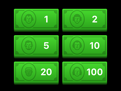 Square Cash abraham lincoln alexander hamilton benjamin franklin bill dollar george washington harriet tubman thomas jefferson