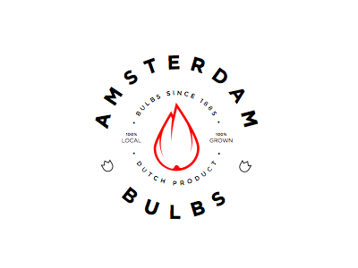 WIP logo amsterdam branding bulbs id logo