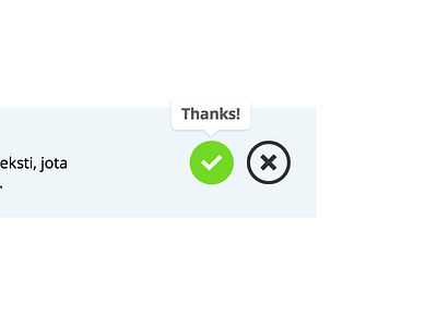 Thanks! feedbak rate rating ui web deisgn