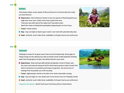 Itinerary design itinerary kerala tour travel
