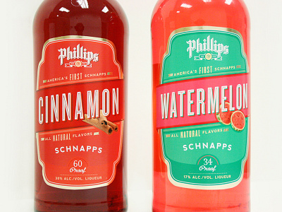 Phillips Schnapps: Final Flavors alcohol cinnamon cocktail drink flavor liqueur liquor phillips schnapps spirits watermelon