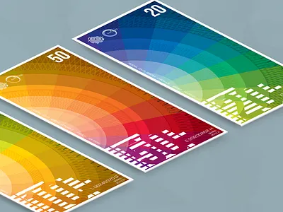 Chroma Currency Concept chroma color currency design guilloche money print design