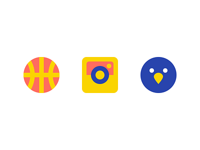 Bleep Bloop Blip dribbble icon instagram social media twitter