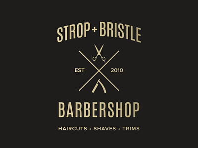 Barbershop Signage barbershop identity logo signage