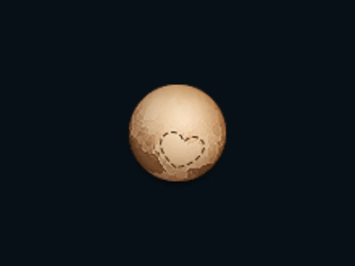 Cute Pluto ae after effect animation cute pluto ui