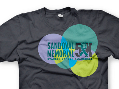 Ovarian Cancer 5k Tee 5k awareness cancer ribbon run shirt t shirt tee tshirt woman women