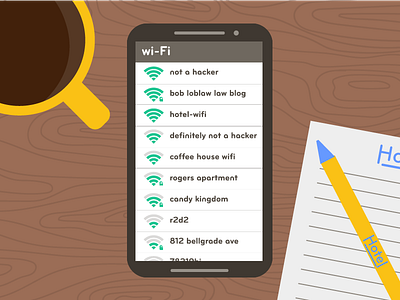 Tech safety illustration