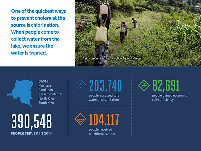 Annual Report annual report data visualization infographics nonprofit