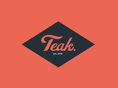 Teak Identity brand identity branding colors logo
