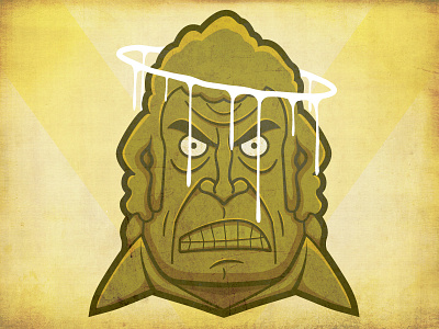 Brock Samson graphic design halo illustration texture the venture bros vector