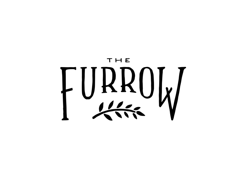 The Furrow Final Logo brand creative icon logo type typography vector