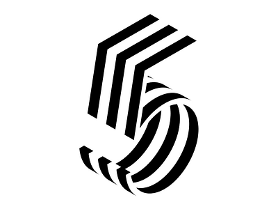 5 5 lettering type