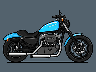 Moto icon illustration moto ui