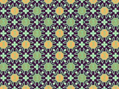 Janaina Faedo Pattern Test abstract architecture crest floral mark ornament symbol tradition traditional